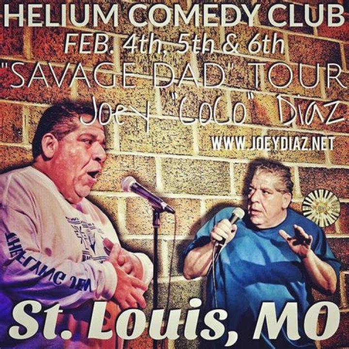 Joey Diaz at Helium Comedy Club in Portland, Oregon on Thu., Dec. 1, 8