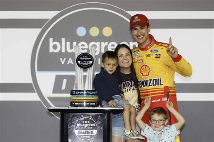 Joey Logano, wife Brittany third child to family NASCAR