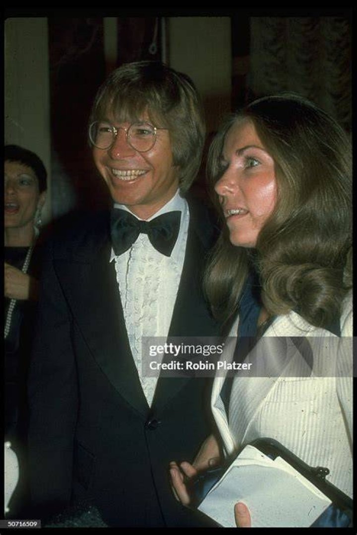 John Denver and wife Annie Martell attend the Opening Night Exhibitions
