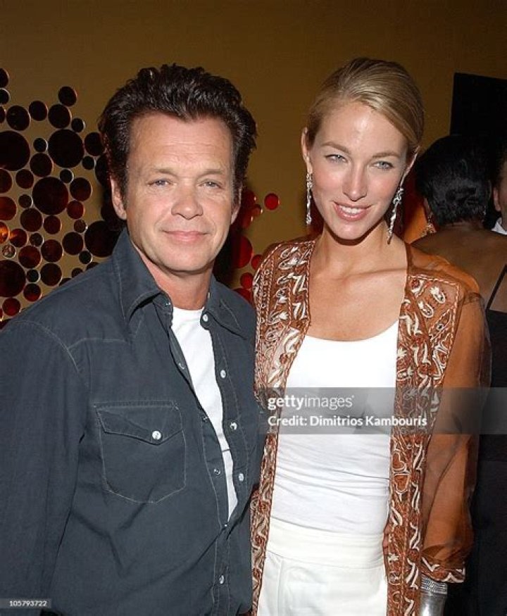 John Mellencamp & Elaine Irwin with one of their baby boys during