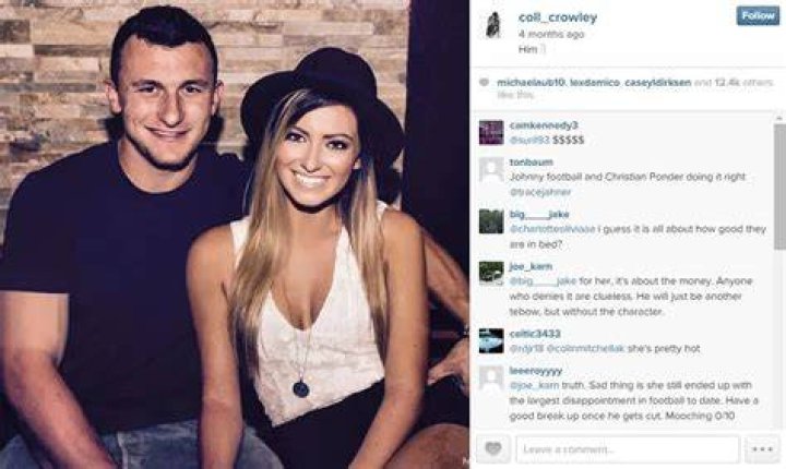 Johnny Manziel ExGirlfriend Colleen Crowley Gets Protective Order