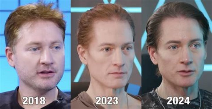 Johnson Bryan ma 45 lat, ale chce odmłodzić się do 18. Ze sztabem