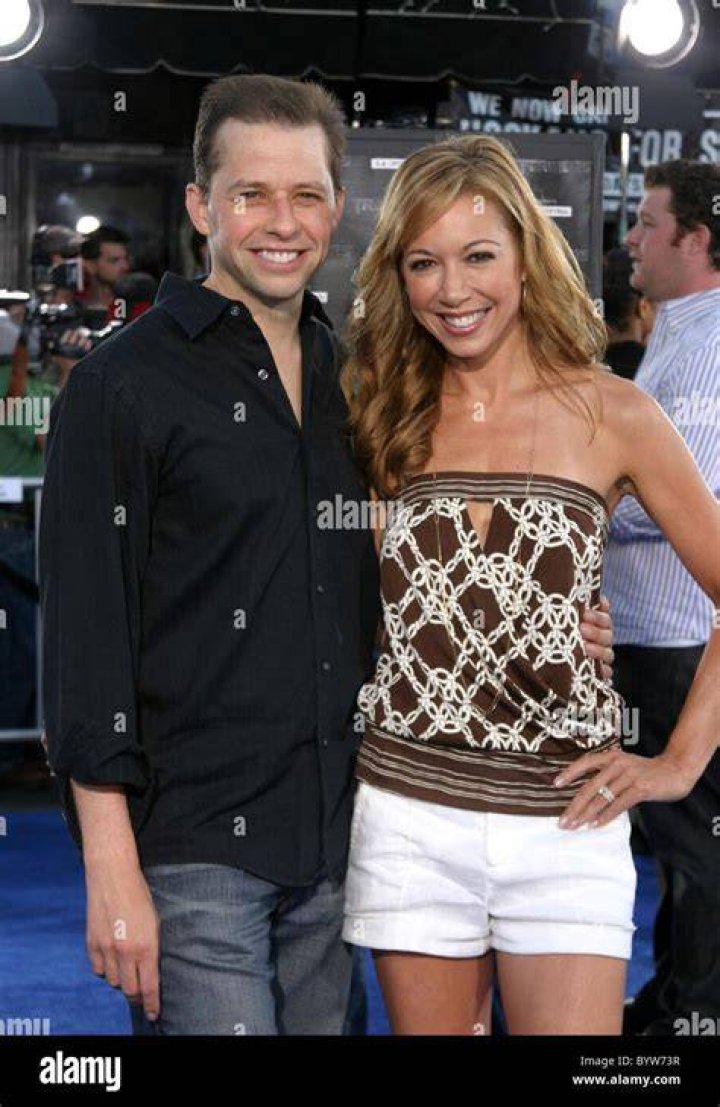 Jon Cryer and wife Lisa Joyner attend the "Two and a Half Men" 100th