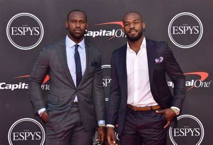 Jon Jones celebrates his brother Chandler's outstanding NFL return with