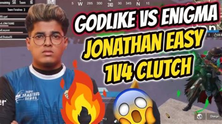 Jonathan 1v4 Enigma GodLike vs Enigma Jonathan POV🔥 YouTube