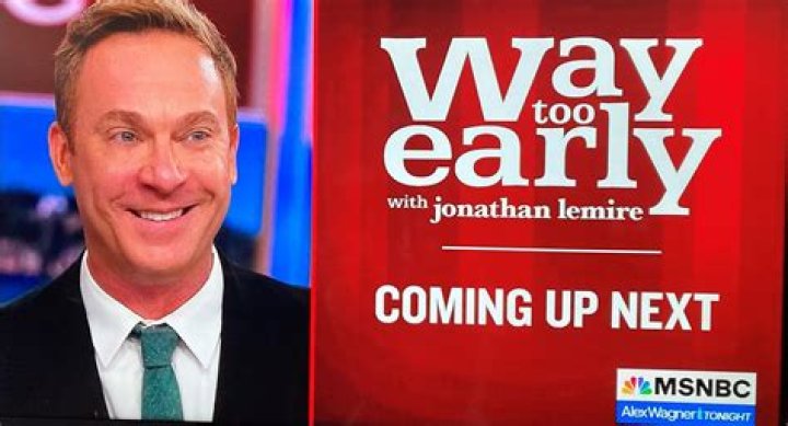 Jonathan Lemire Salary on MSNBC, Net Worth 2023, Son, Wife Age, Bio