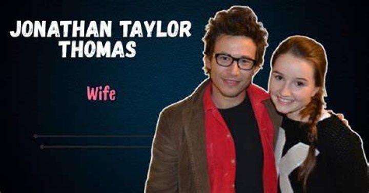 Jonathan Taylor Thomas Wife Natalie Wright