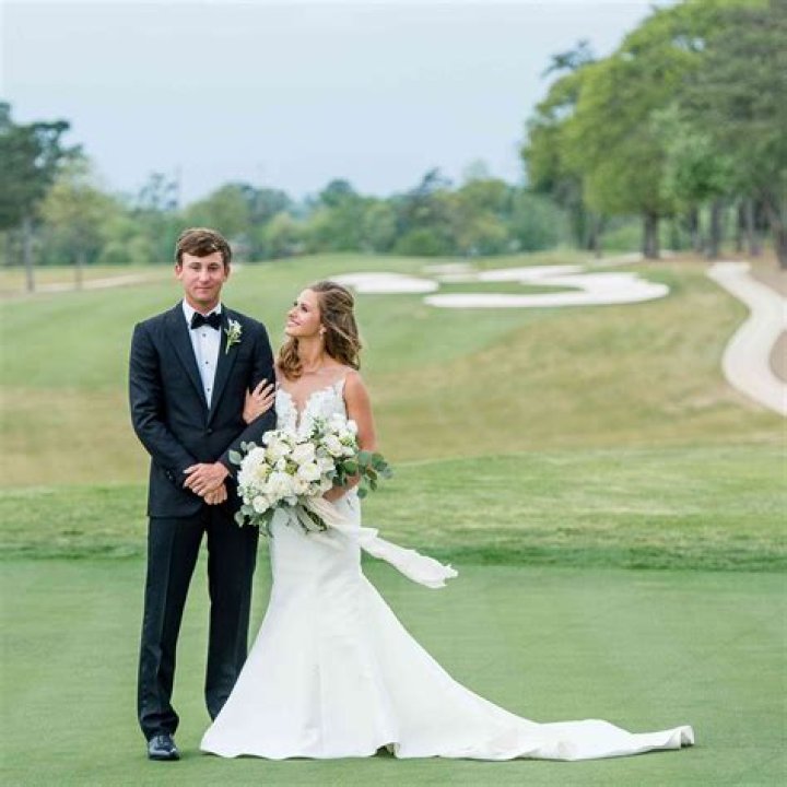 Jordan Spieth Annie Verret wedding Photos of the happy couple