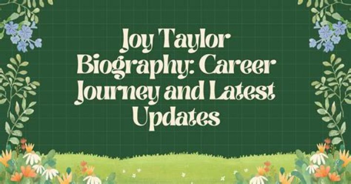 Joy Taylor Bio, Career, Net Worth, Height, Nationality