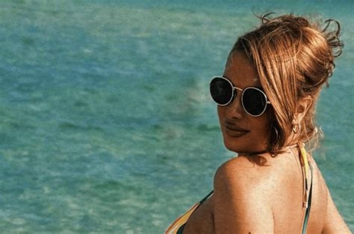 Joy Taylor in Bathing Suit is in "Iconic Miami Beach" &mdash; Celebwell