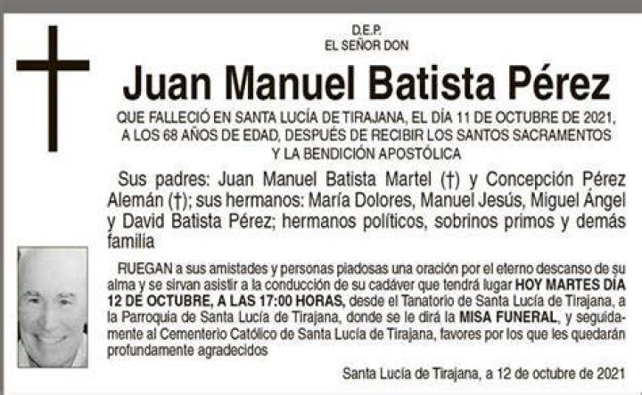 Juan Manuel Batista P&eacute;rez Canarias7