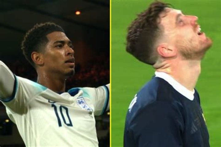 Jude Bellingham silences Scotland fans with England celebration to