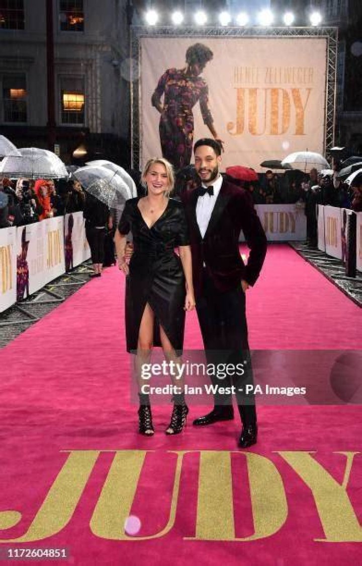 Judy European Premiere London Natalie Herron and Royce Pierreson