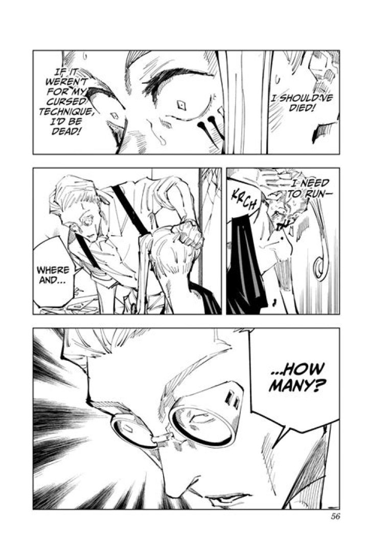 Jujutsu Kaisen Chapter 100 Nanami's Fight with Shigemo, Yuuji enters