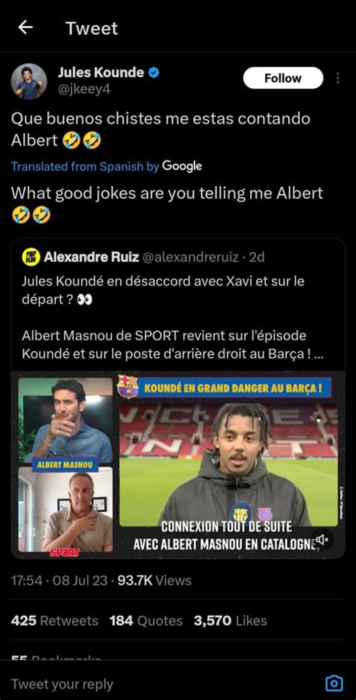 Jules Kounde on Twitter "Showtime 🔦 https// / Twitter
