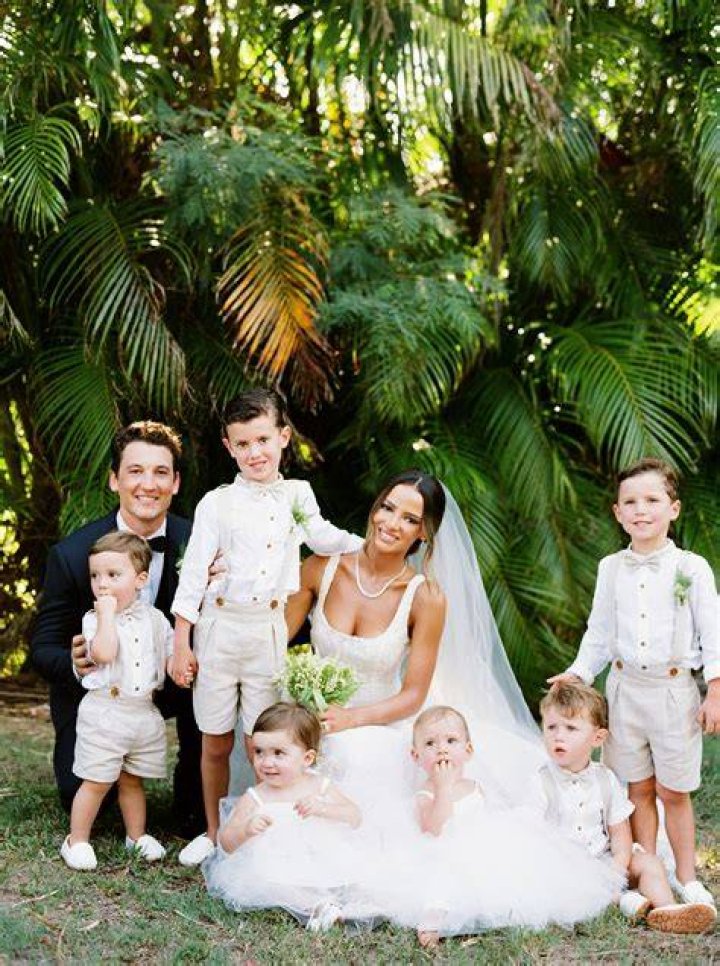Just Married in Paradise See the First Photos From Miles Teller and