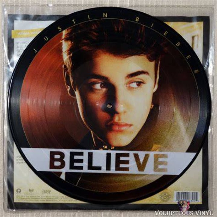 Justin Bieber Believe Vinyl LP Justin bieber believe, Justin bieber