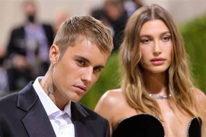 Justin Bieber kisses wife Hailey in first picture of couple from second