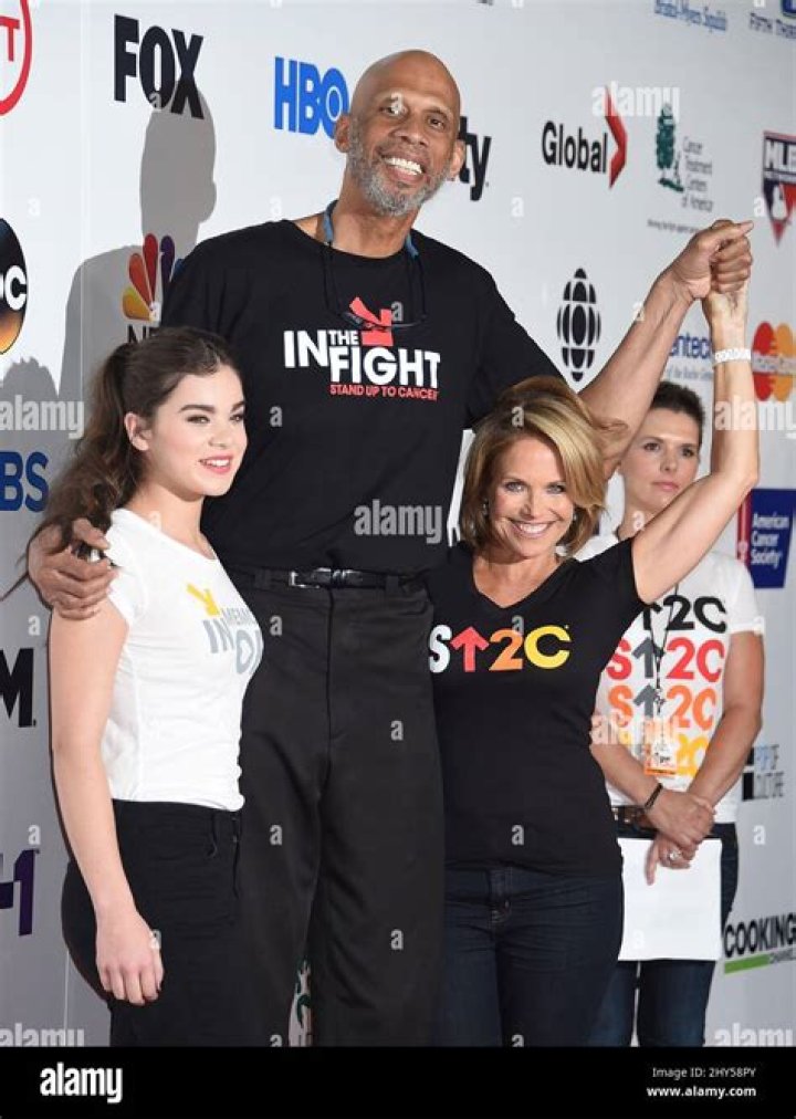 Kareem AbdulJabbar, Katie Couric Katie Couric Photos Yahoo News