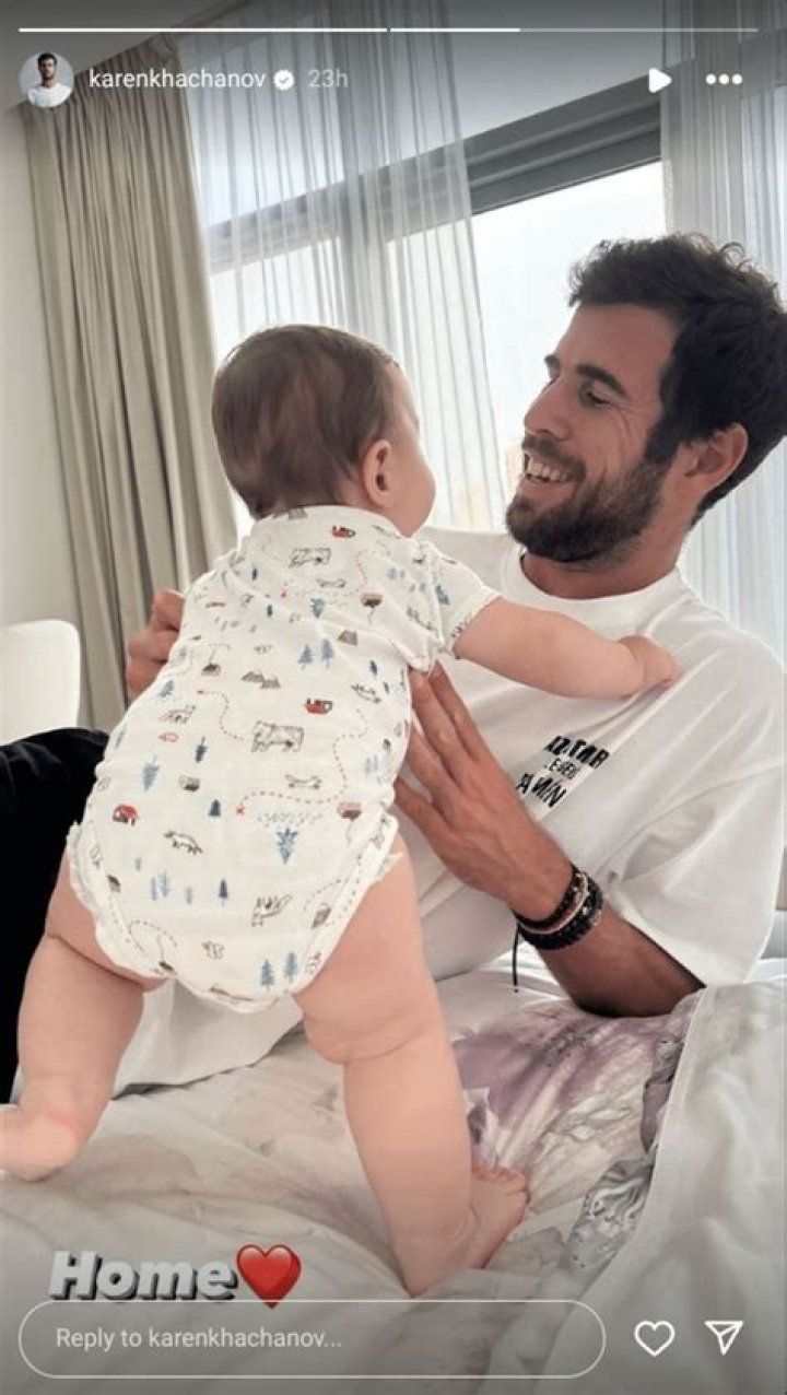 Karen Khachanov Children Meet David