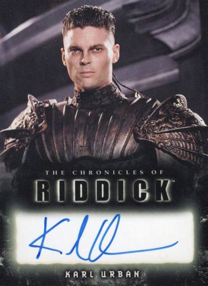 Karl Urban Riddick Wiki FANDOM powered by Wikia