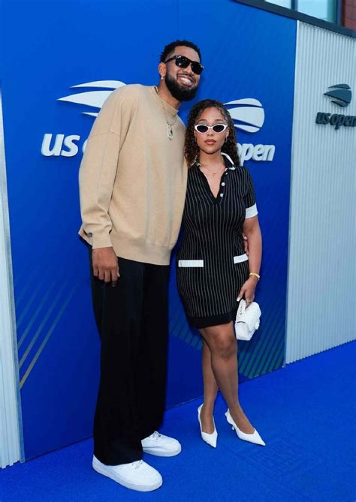 KarlAnthony Towns and Jordyn Woods Cozy Up for Dior 2023 Show See