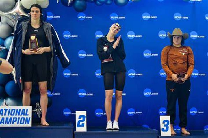 Katie Ledecky Compared To Lia Thomas