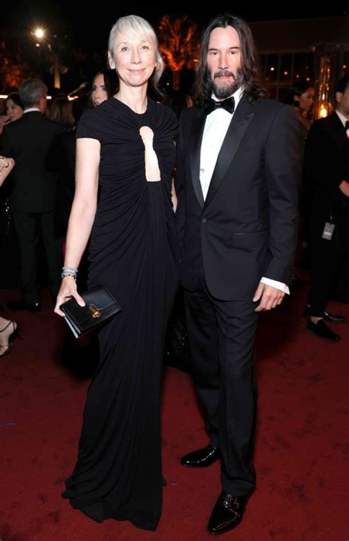 Keanu Reeves, Alexandra Grant Hold Hands While Attending Broadway Show