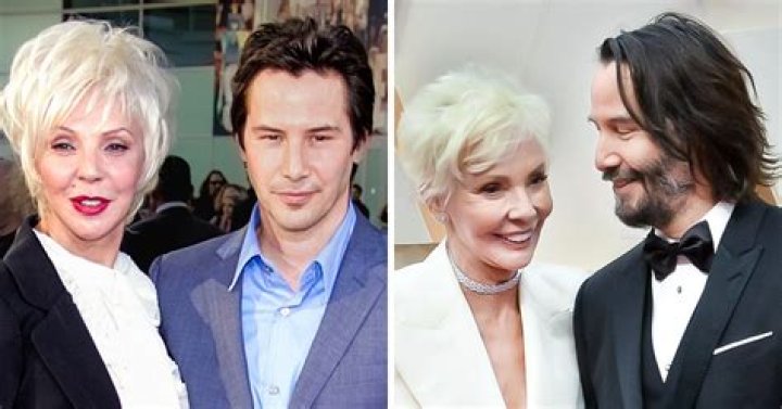 Keanu Reeves and his son Geraldo, named after the popular video game