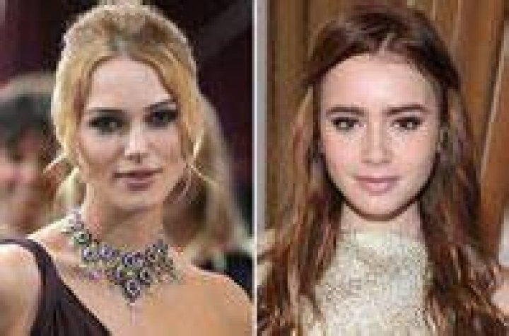 Keira Knightley and Lily Collins in the Race for 'Romeo and Juliet