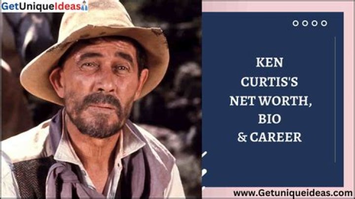 Ken Curtis Net Worth Age, Wife, Children, Death, Biography. Life Of
