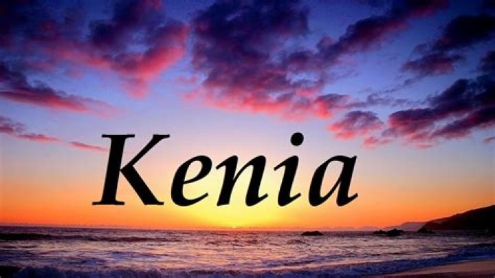 Kenia, significado y origen del nombre YouTube