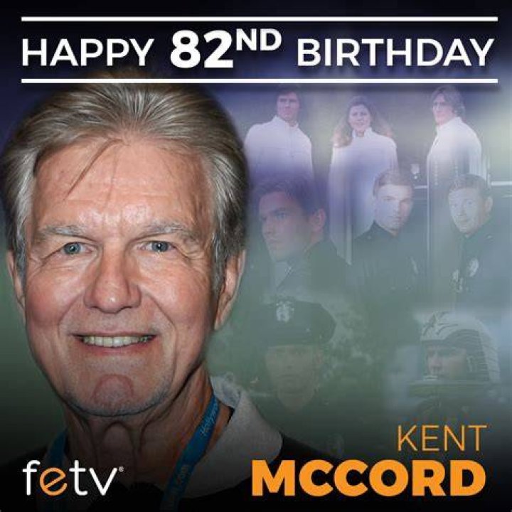 Kent McCord Happy 77th birthday, Jimmy reed, Kent