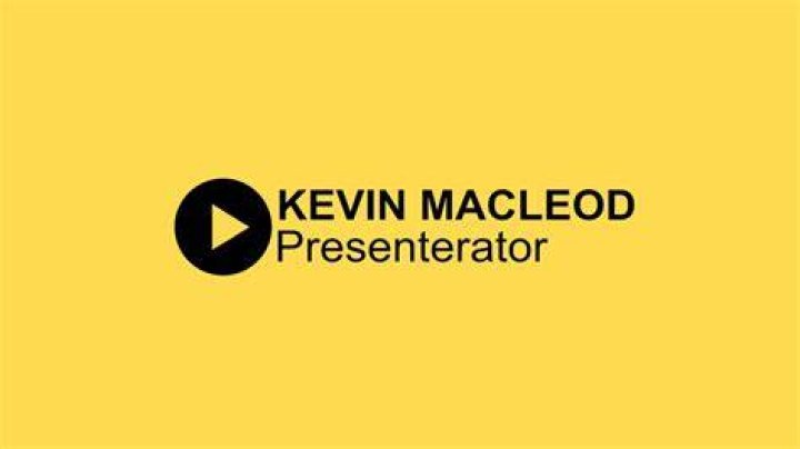 Kevin MacLeod Presenterator YouTube