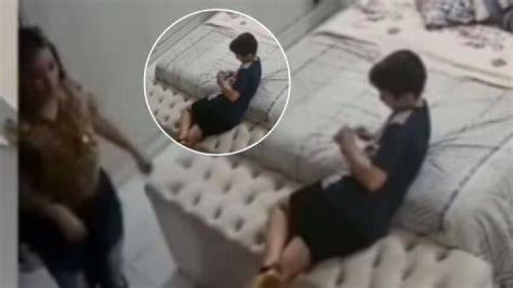 Kid And His Mom CCTV Video Leaked On Twitter We Escape