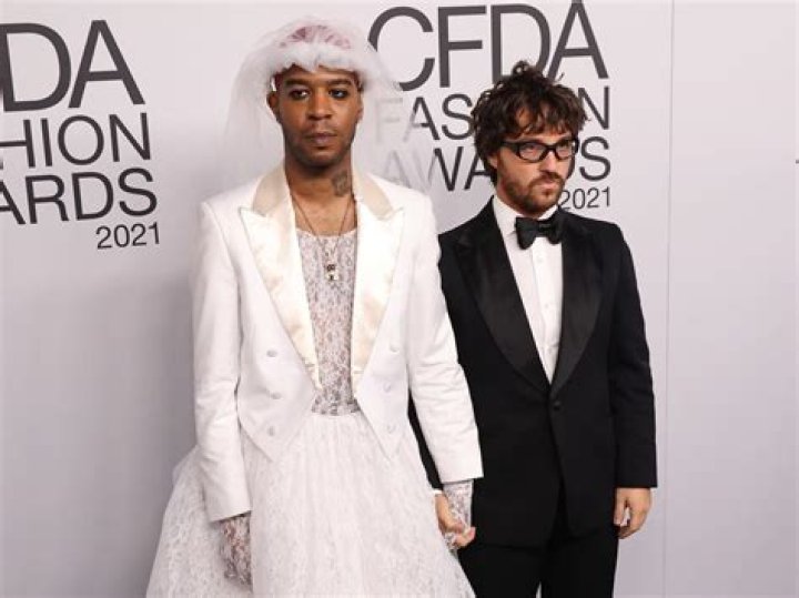 Kid Cudi Wore a White Lace Wedding Dress on the CFDA Awards Red Carpet