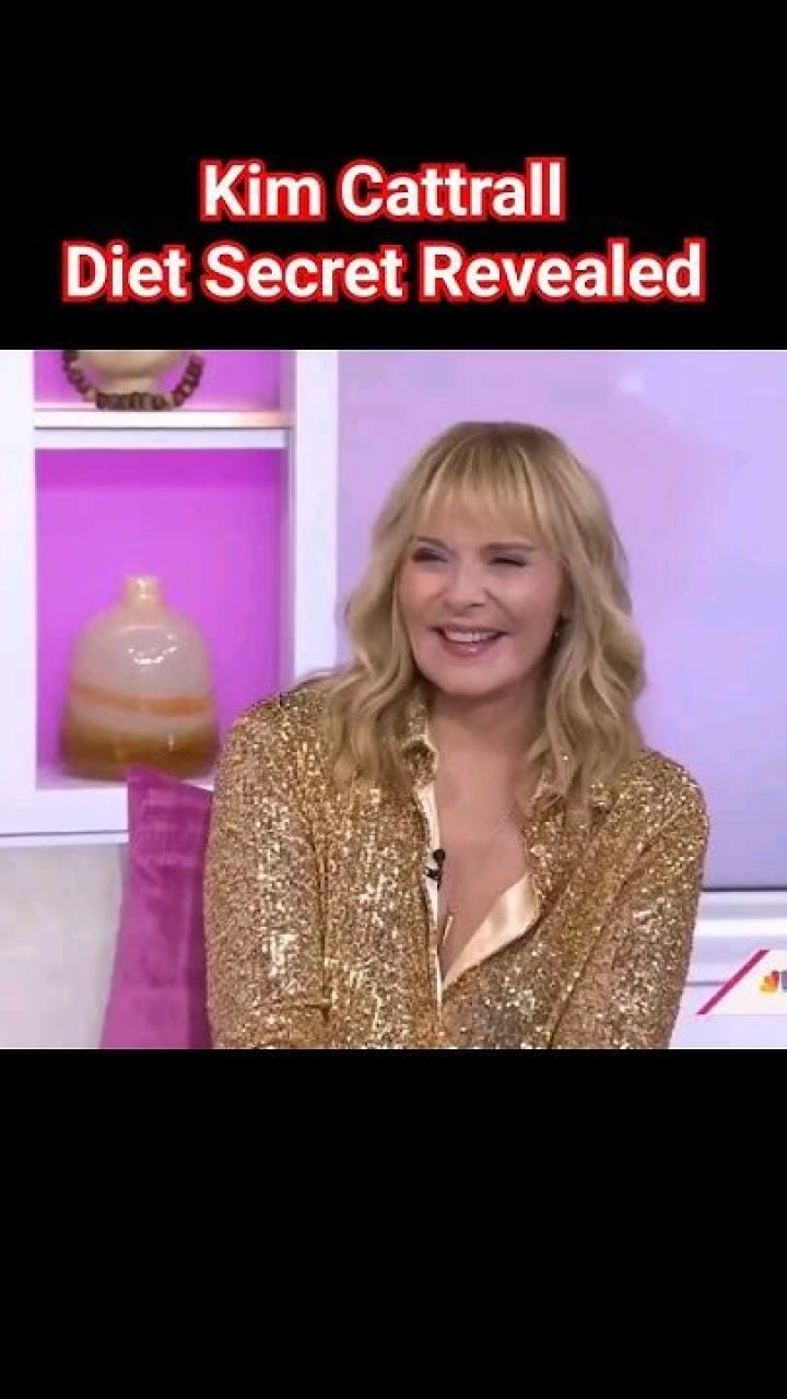 KIM CATTRALL Food Secrets For Turning Back Time!