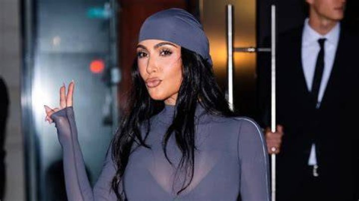 Kim Kardashian Poses Topless in Thong, Talks Grinding