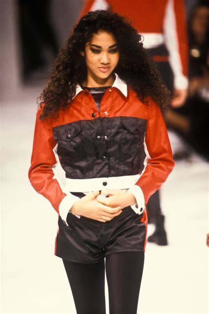 Kimora Lee Simmons at Katharine F/W (1990)
