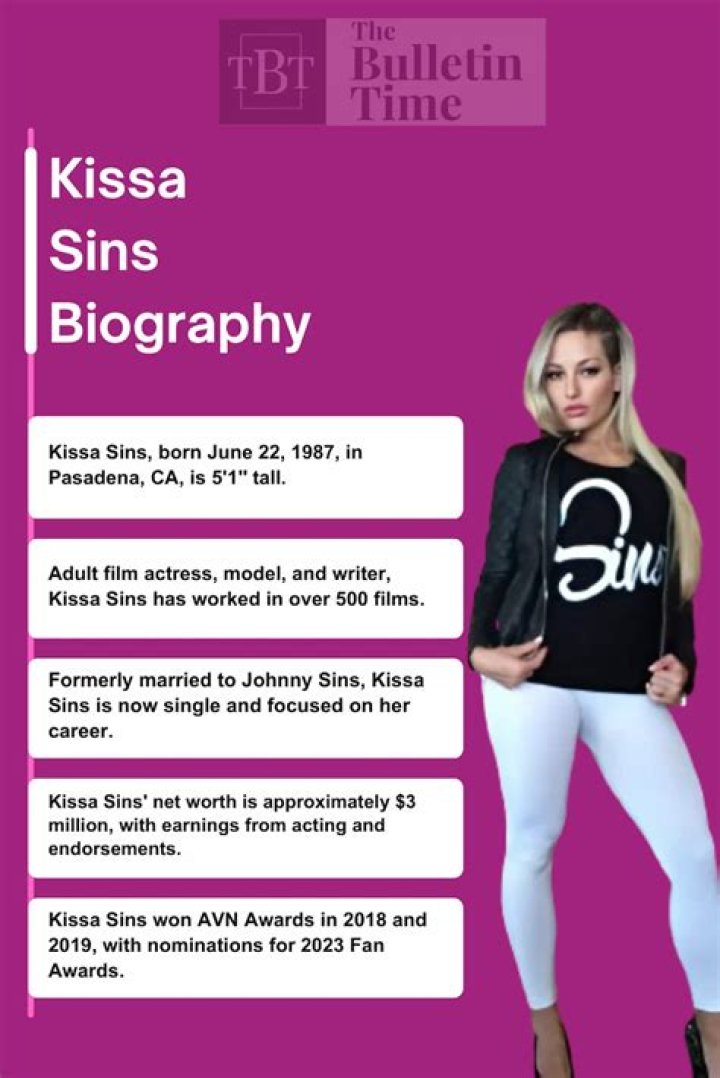 Kissa Sins Models Biography