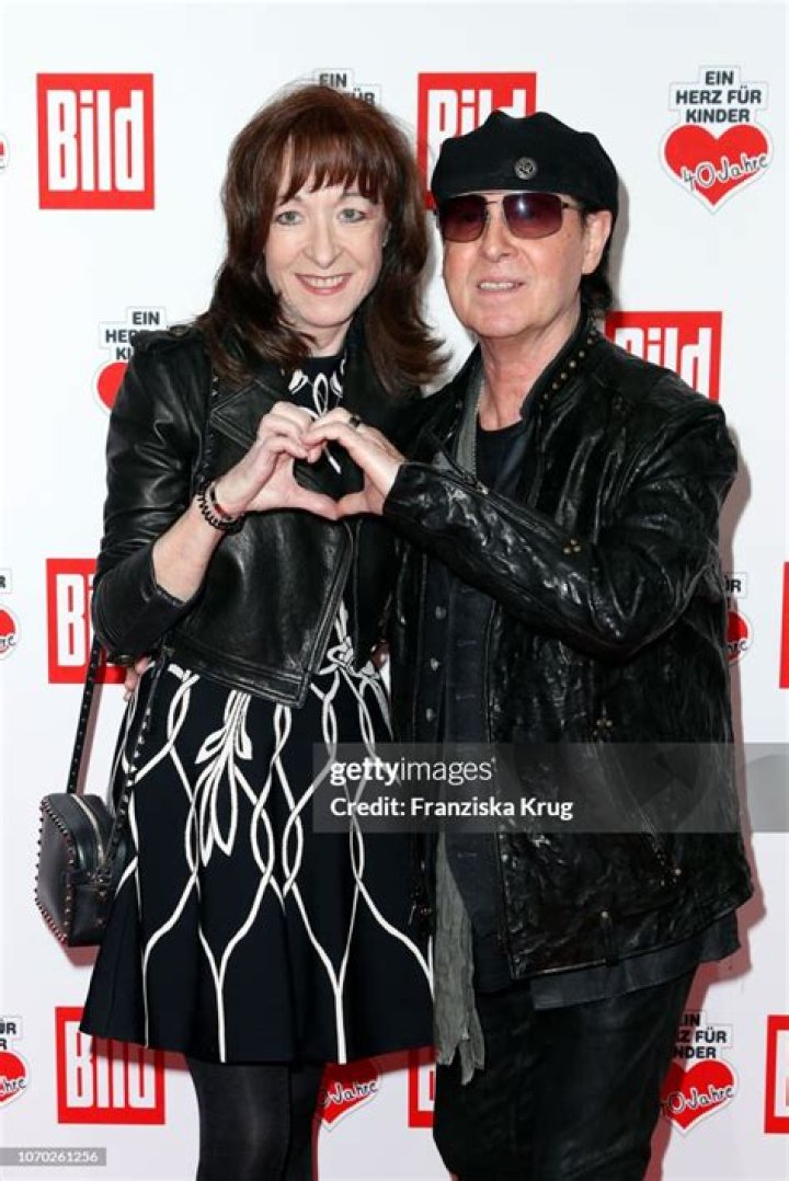 Klaus Meine And His Wife