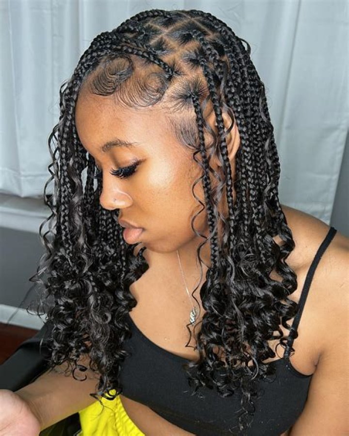 Knotless way Box braids, Hair, Braids
