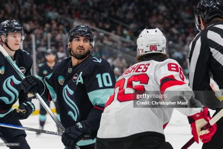 Kraken Ahead Matty Beniers Faces Bruins In Return To Residence State