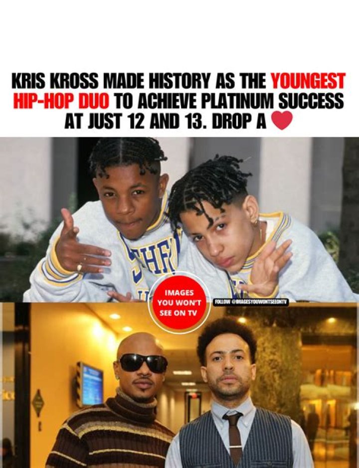 Kris Kross The Youngest Hip Hop Duo in the 90s Beat