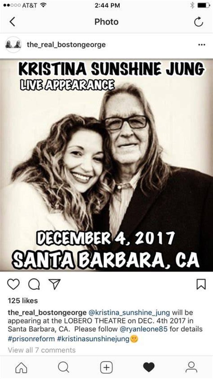 Kristina Sunshine Jung Who Is The Daughter of Boston Infamous