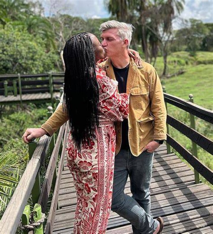 Krys Marshall with Husband Ted