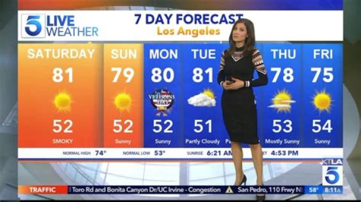 Ktla Weather Liberte Chan S Cool And Cloudy Sunday Forecast Ktla Gambaran