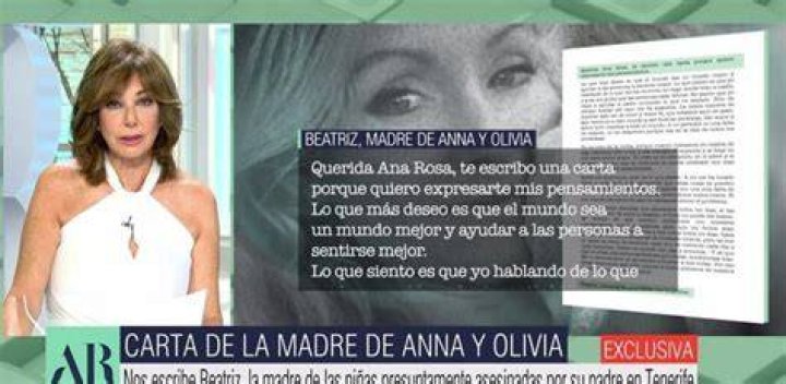 La madre de Anna y Olivia, obligada a cambiar los planes para