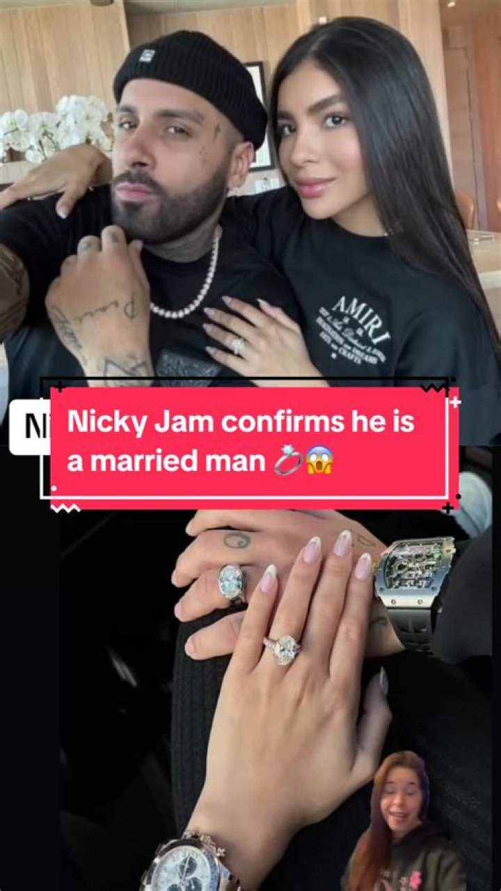 Latin singer Nicky Jam weds Ang&eacute;lica Cruz in Colombia Daily Mail Online