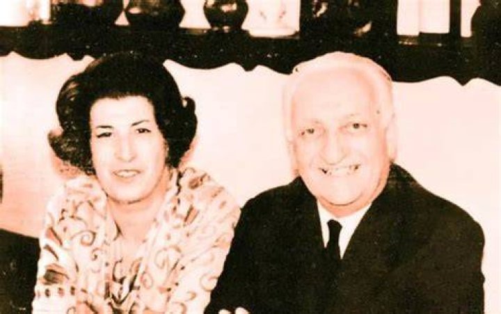 Laura Ferrari, wife of Enzo Ferrari inbetween Wolfgang von Trips and